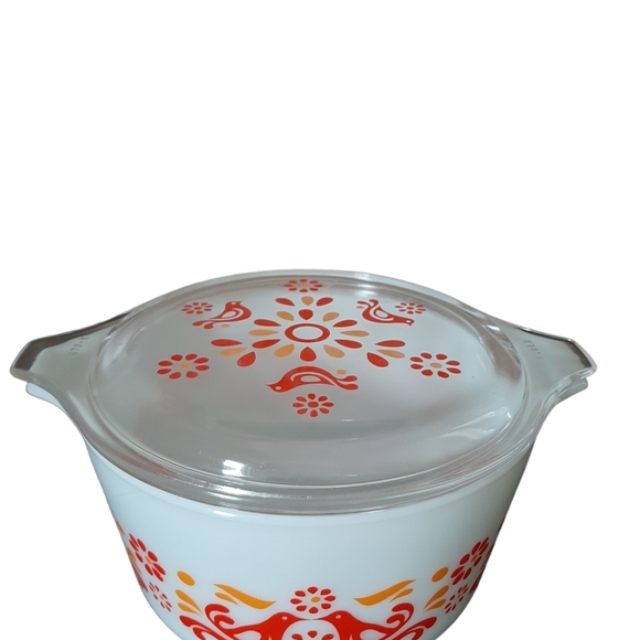 Vintage Pyrex 473 Friendship Casserole Dish Rare - Picture 2 of 5